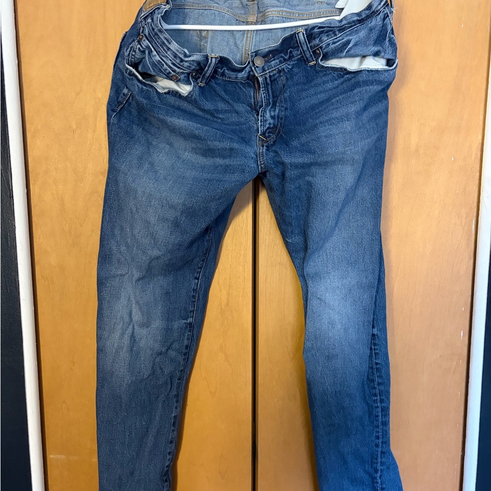 American Eagle Outfitters Original Bootcut Blue Jeans size 38x36